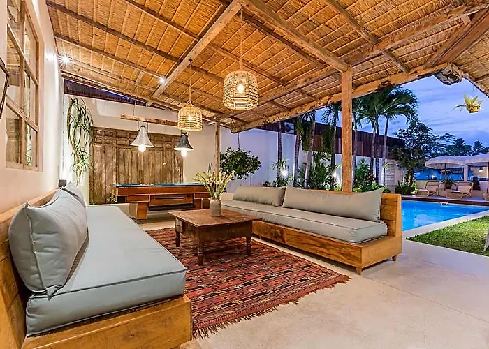 Pool 7bed Yoga Gym Cinema 10min Canggu 4* バリ島