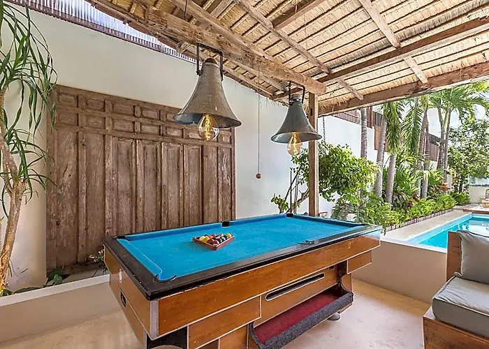 Pool 7bed Yoga Gym Cinema 10min Canggu ホテル 4*